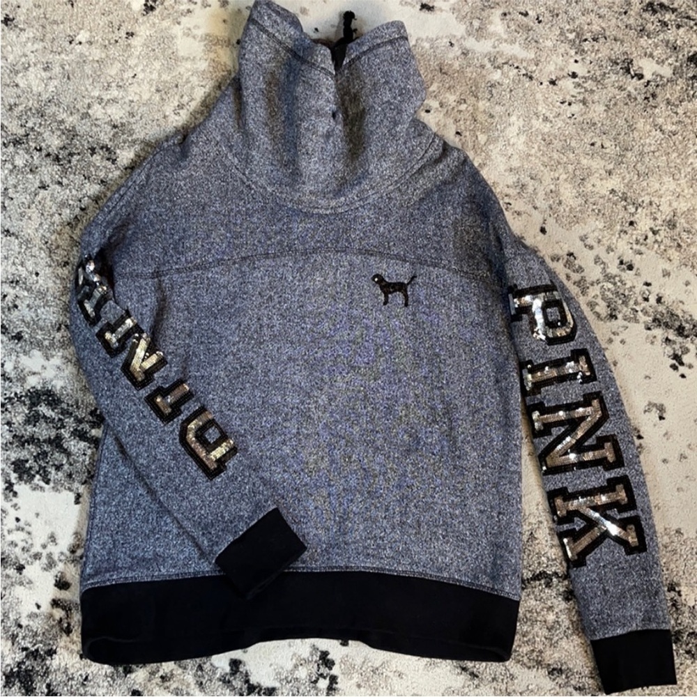 NEW PINK SEQUIN SWEATER